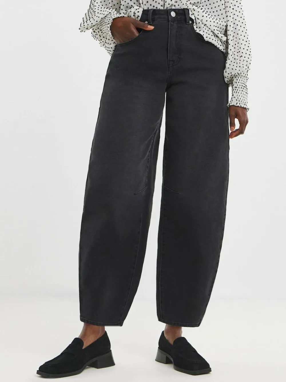 JD Williams Authentic Barrel Leg Jeans^Women Jeans|Jeans
