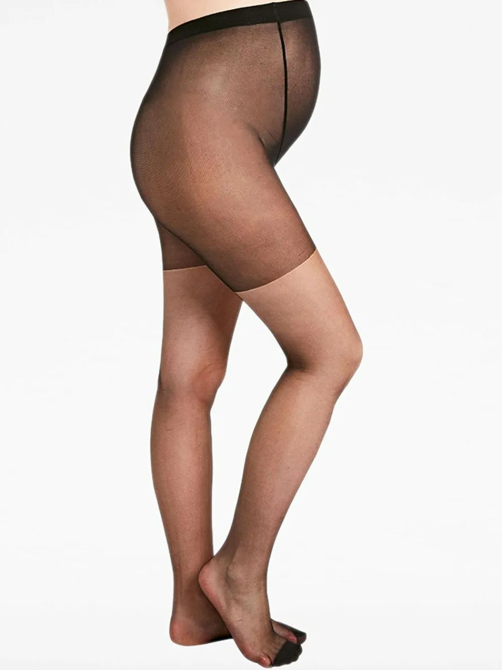 Best Jojo Maman Bébé 2-Pack 15 Denier Maternity Tights Black