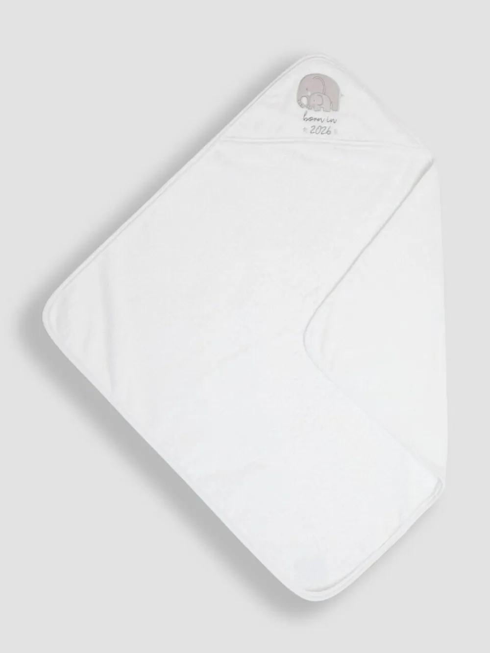Jojo Maman Bébé Born in 2026 Hooded Towel & Wash Mitt^ Towels & Bathmats