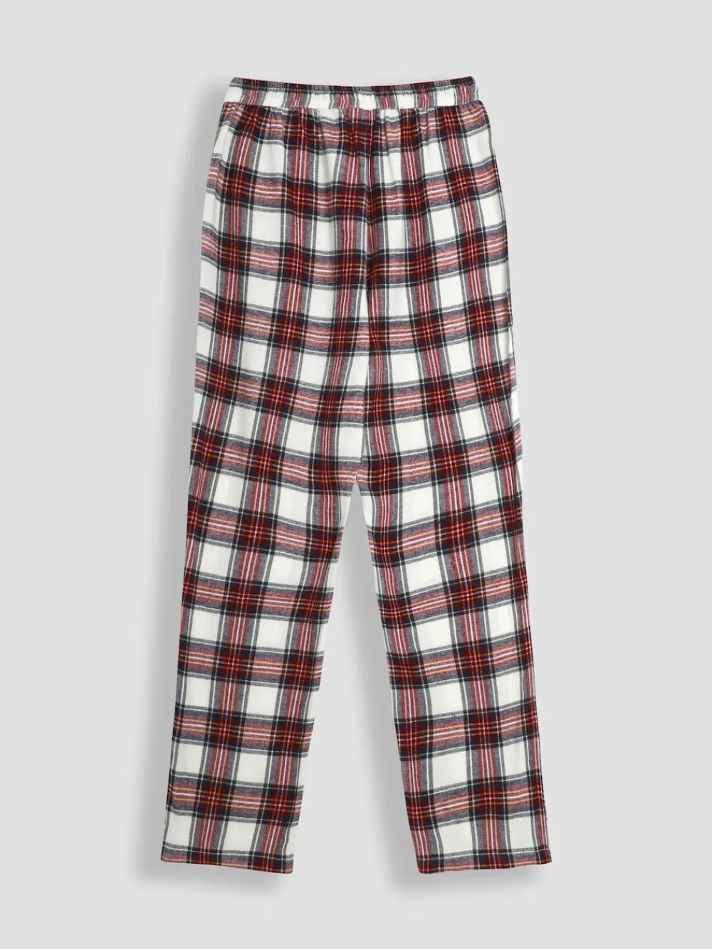 Jojo Maman Bébé Cream Mens Check Woven Pyjama Set^ Pyjamas