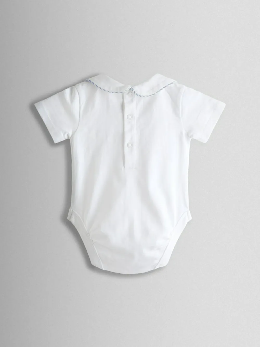 Jojo Maman Bébé Light Blue Classic Body & Stripe Shorts Set 2 Piece^BOY Shorts|Shorts