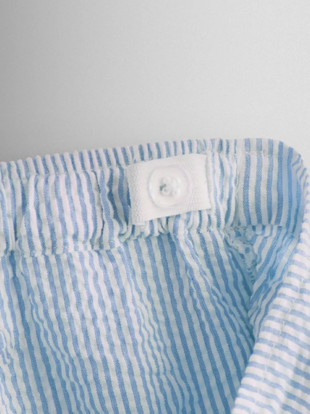 Jojo Maman Bébé Light Blue Classic Body & Stripe Shorts Set 2 Piece^BOY Shorts|Shorts