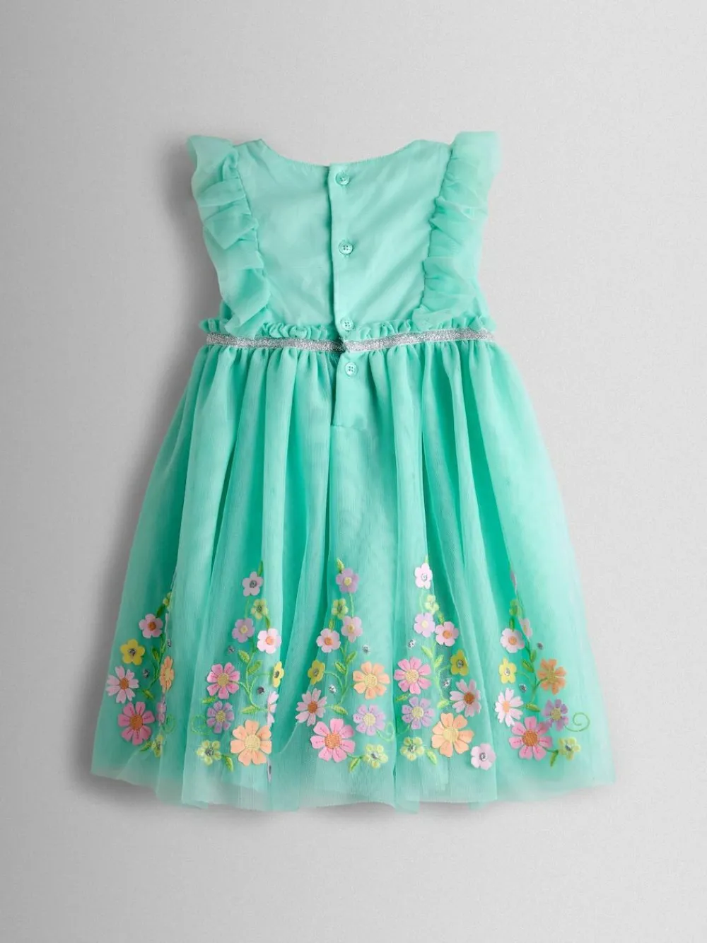 Jojo Maman Bébé Ruffle Tulle Appliqué Party Dress^ Dresses|Occasionwear