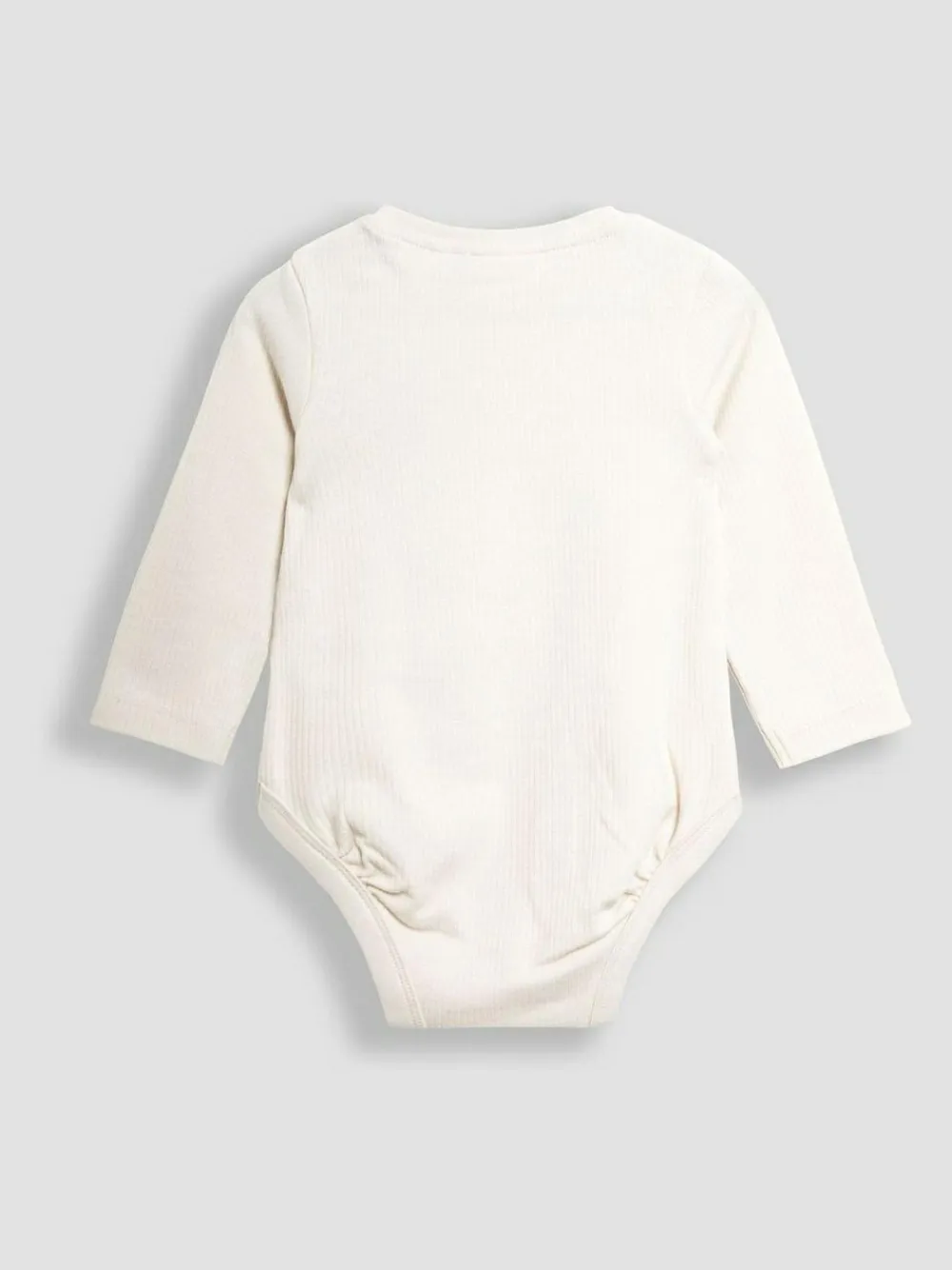 Discount Jojo Maman Bébé Natural Printed Bear And Appliqué Pocket Bodies 2 Pack