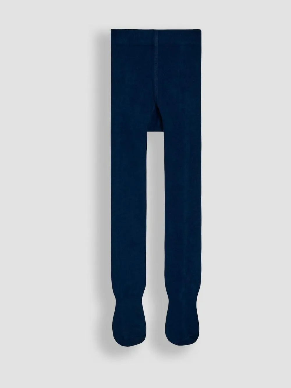 Best Jojo Maman Bébé Navy Blue Cotton Rich Plain Tights