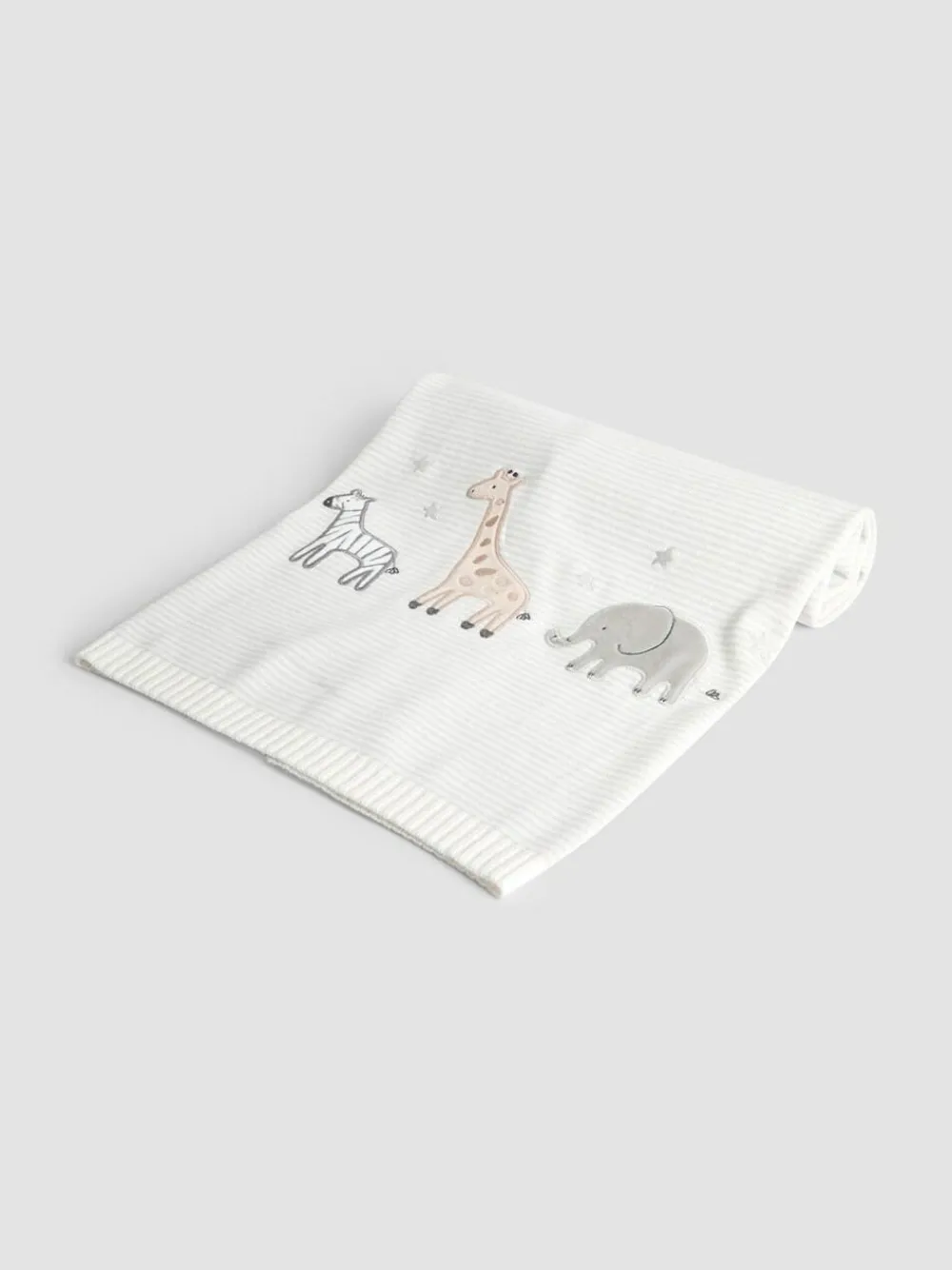 Jojo Maman Bébé Welcome Little One Embroidered Shawl^ Nursery Bedding|Blankets