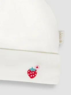 Jojo Maman Bébé Embroidered Cotton Baby Hat^BOY Hats & Scratch Mitts|Hats, Gloves & Scarves