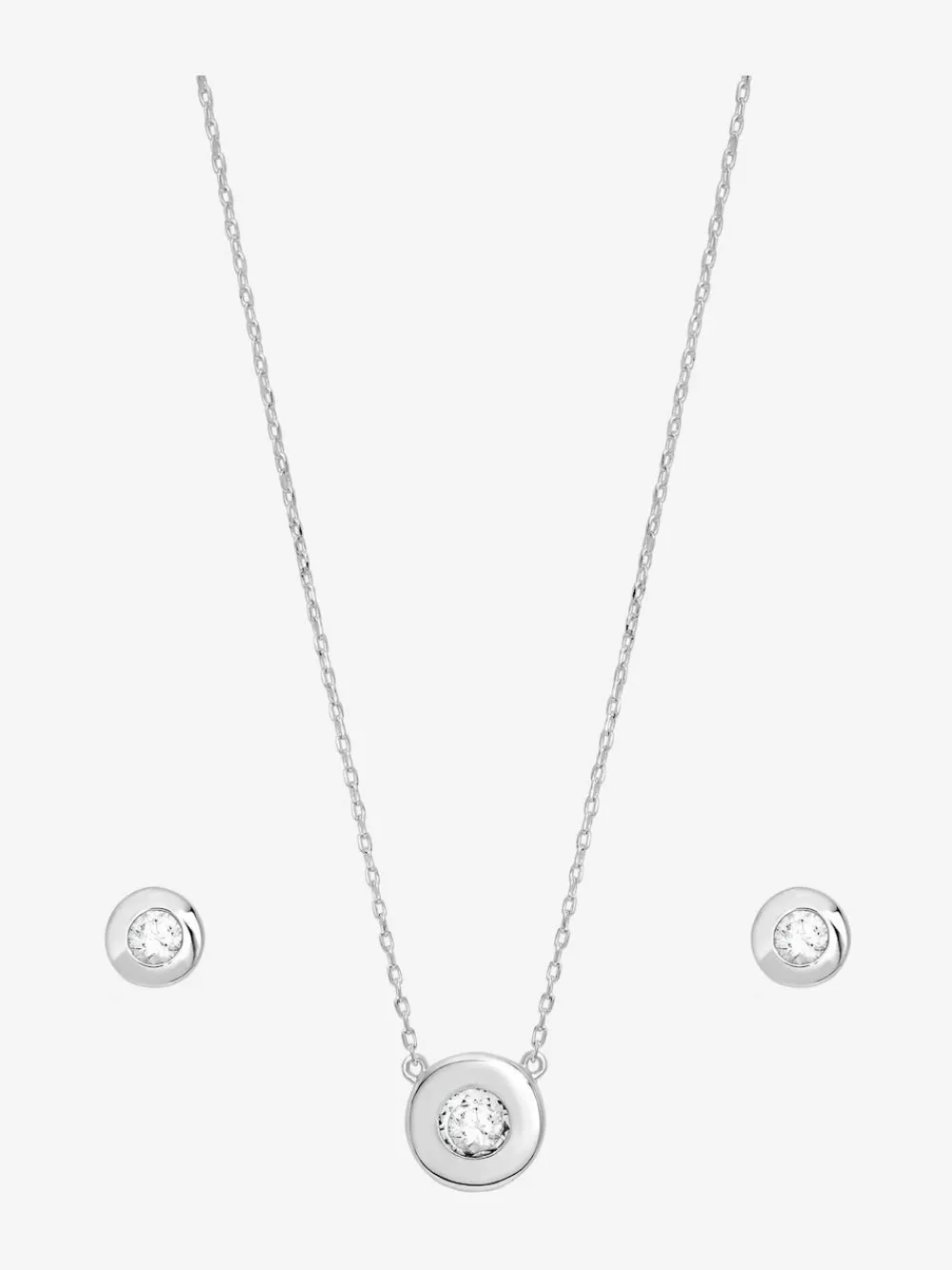 Jon Richard Silver Crystal Besel Gift Box^Women Jewellery