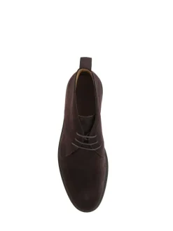 Discount Jones Bootmaker Deacon Suede Chukka Boots Dark Brown