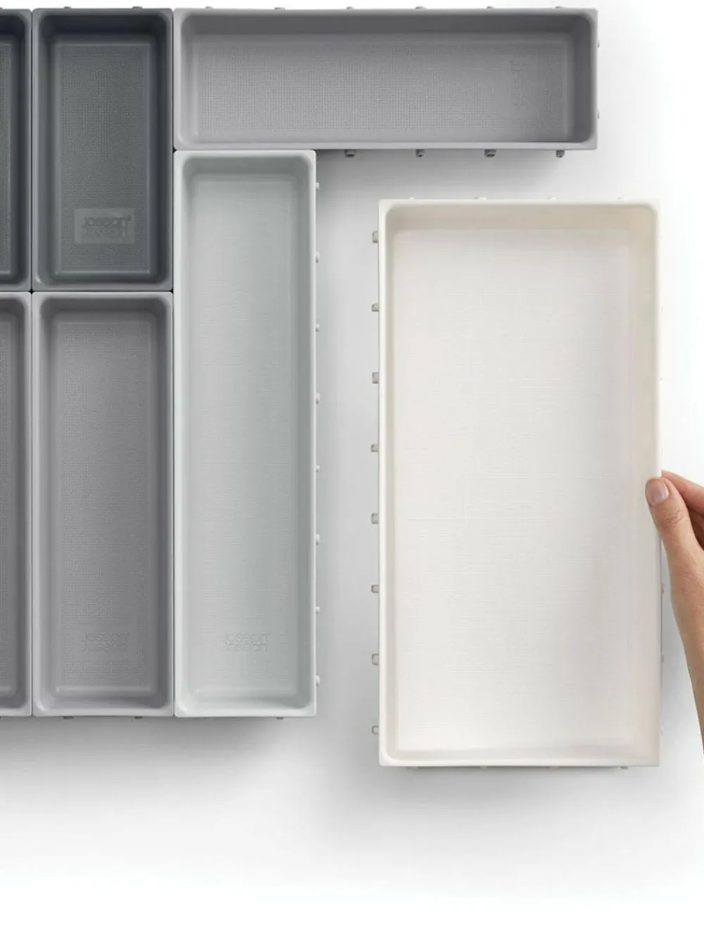 Joseph Joseph Grey Blox 10 Piece Drawer Organiser^ Storage & Organisation|Branded Kitchenware
