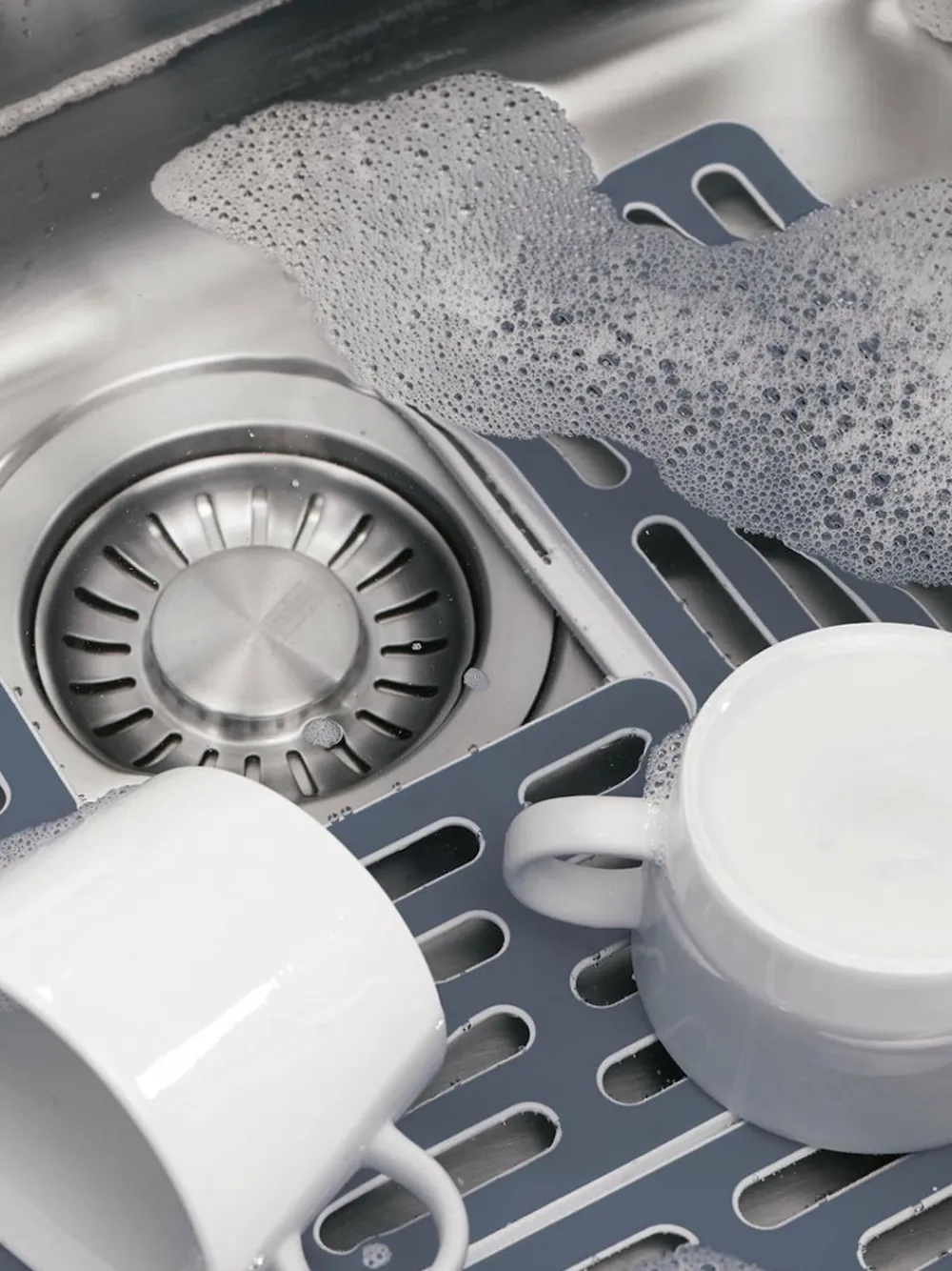 Joseph Joseph Grey Sink Saver Adjustable Sink Protector^ Branded Kitchenware|Kitchen Accessories