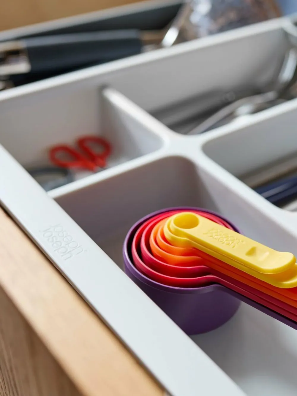 Joseph Joseph Light Stone DrawerStore™ Expanding Cutlery Organiser^ Storage & Organisation|Branded Kitchenware