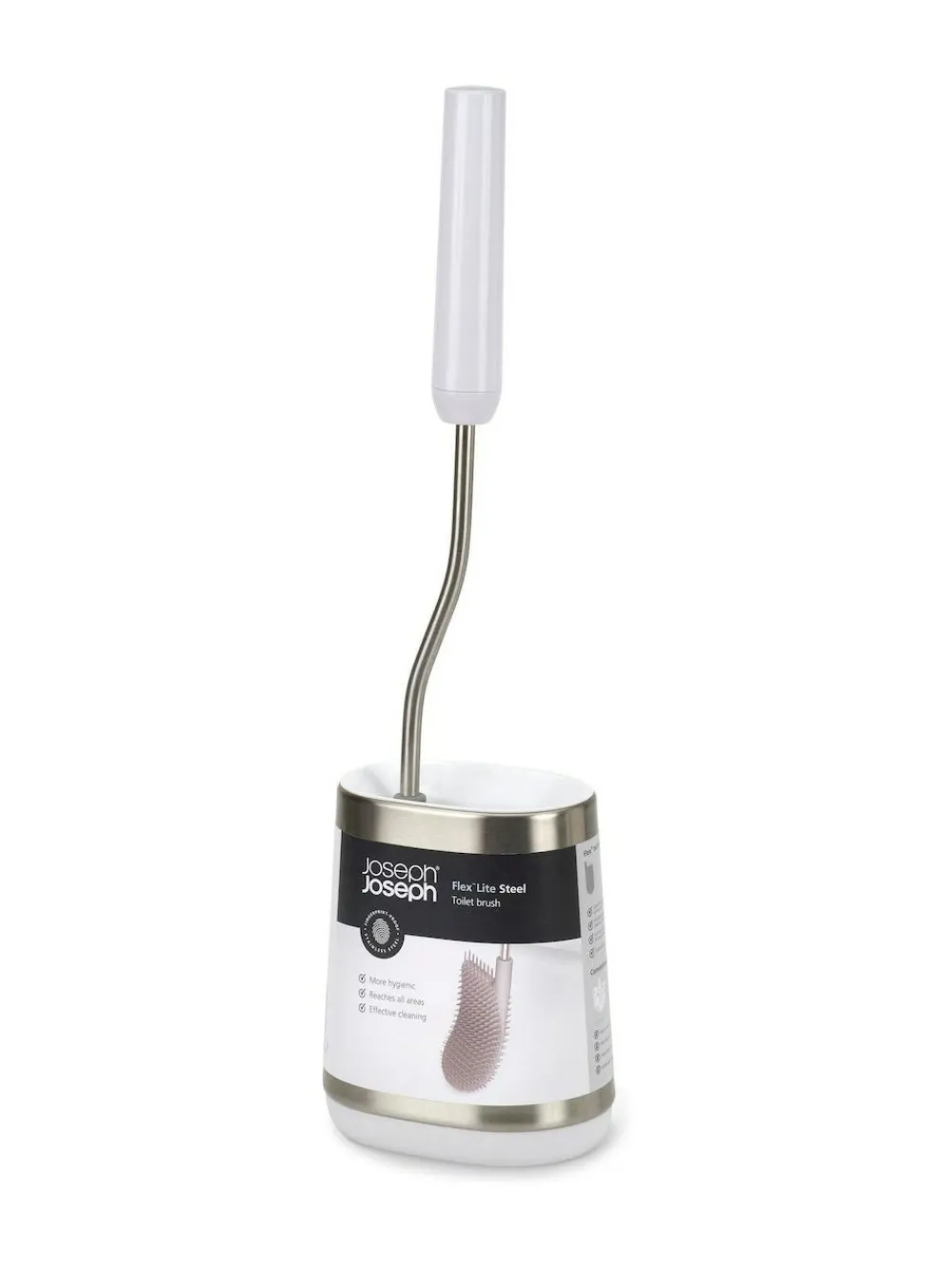 Outlet Joseph Joseph White Flex Lite Toilet Brush