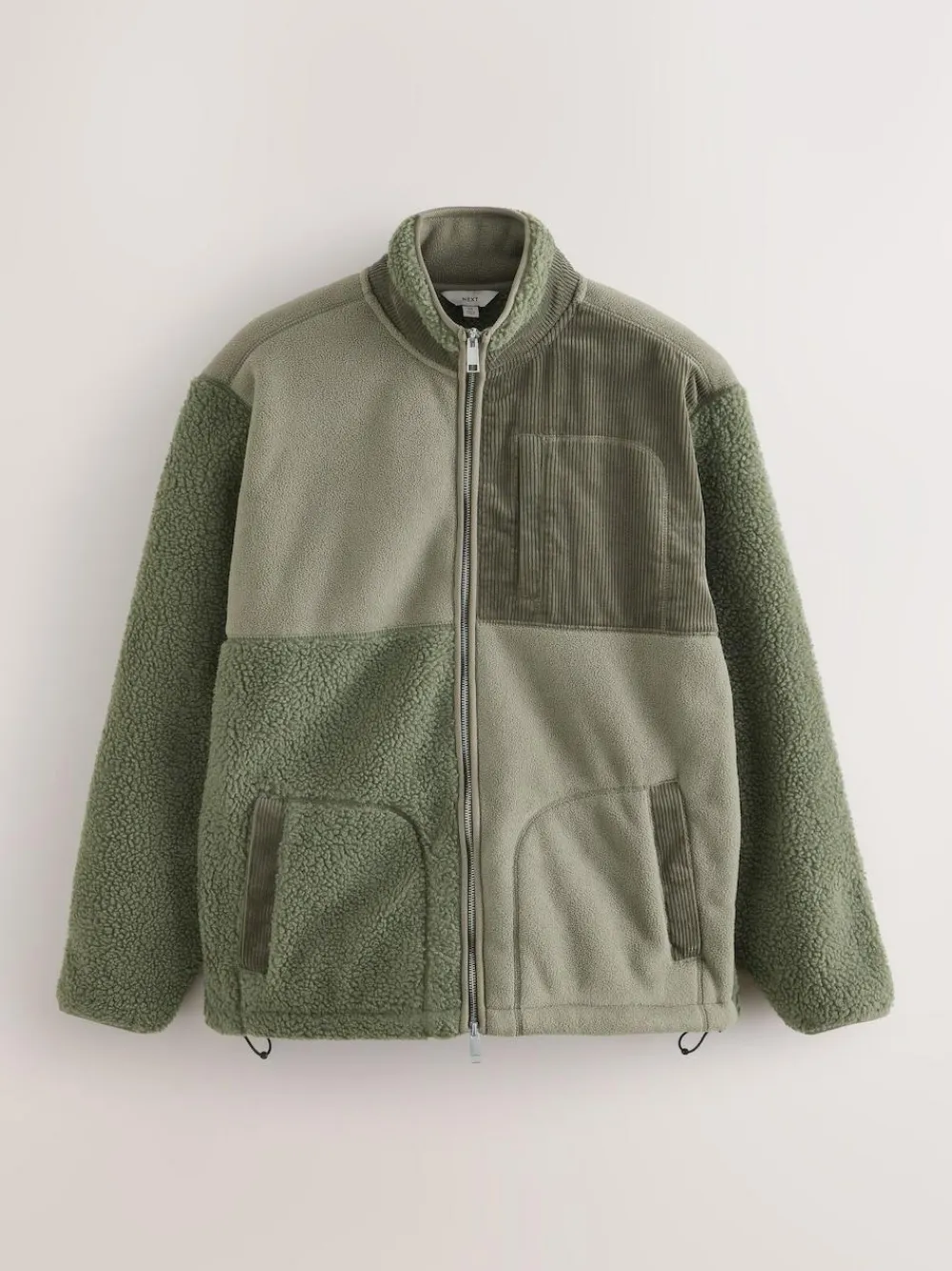 Next Cord Block Zip Through Funnel Fleece^ Sweatshirts & Hoodies|Sweatshirts & Hoodies