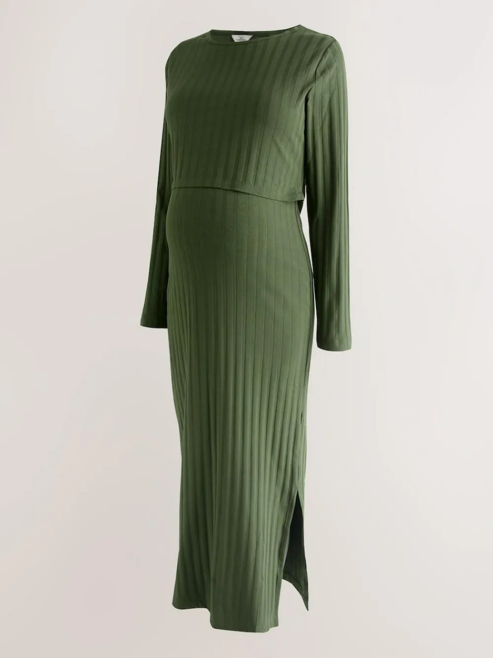 Next Maternity Long Sleeve Nursing Shelf Dress^Women Midi Dresses
