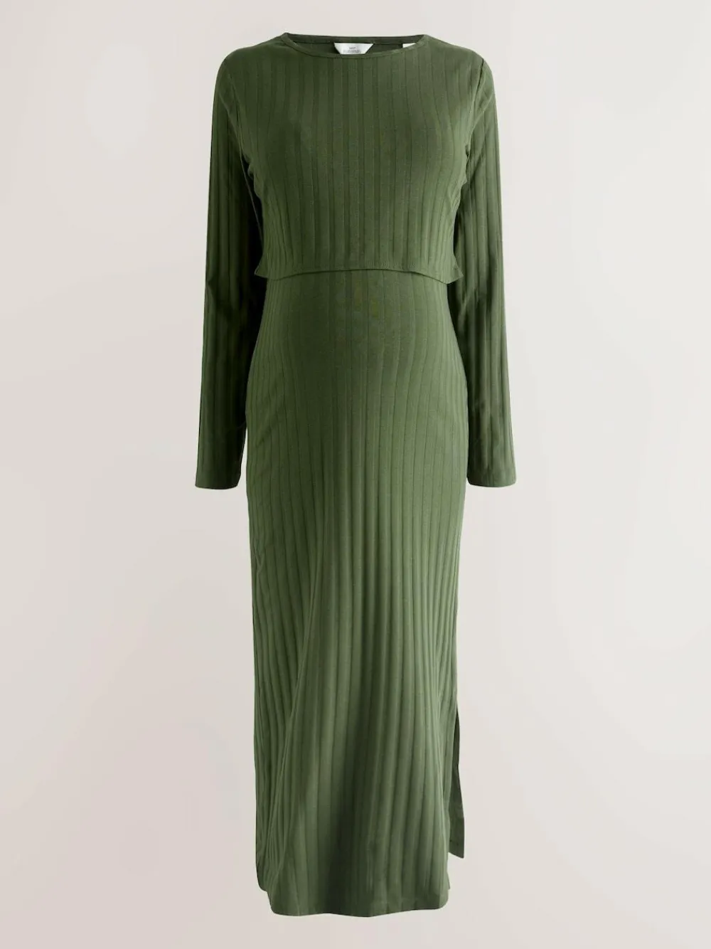 Next Maternity Long Sleeve Nursing Shelf Dress^Women Midi Dresses