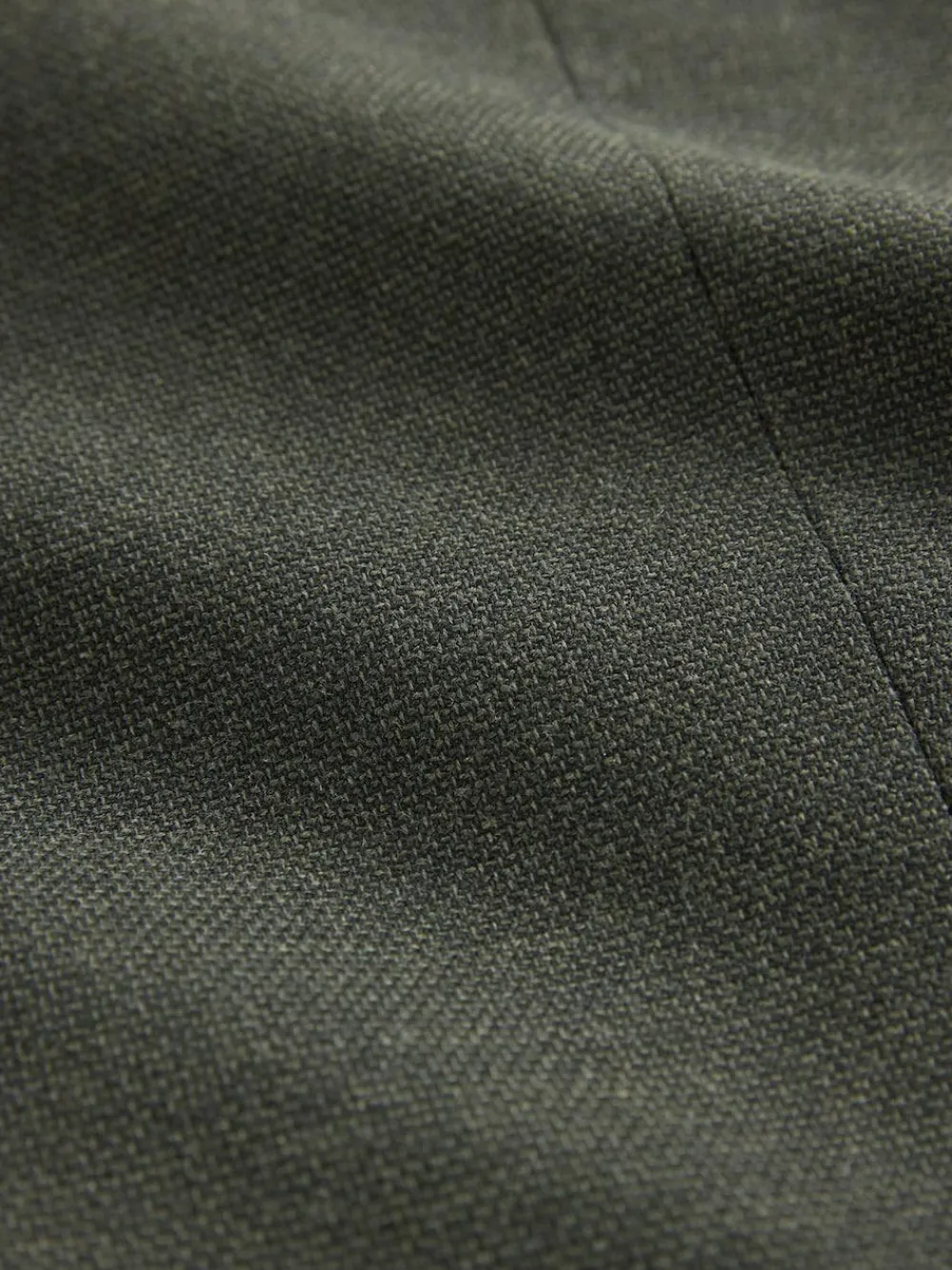 Hot Next Regular Fit Textured Smart Blazer Khaki Green