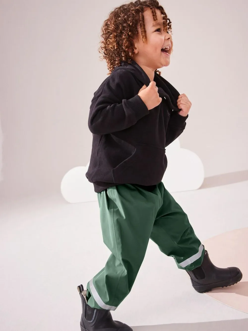 Outlet Next Waterproof Trousers (9mths-10yrs) Khaki Green