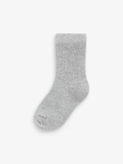 Next Cotton Rich Fine Rib Socks 7 Pack^BOY Socks & Tights|Socks & Tights
