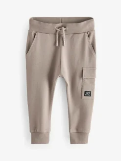 Next Khaki Green/Grey/Black Super Skinny Utility Joggers 3 Pack (3mths-7yrs)^BOY Multipacks|Jeans & Joggers