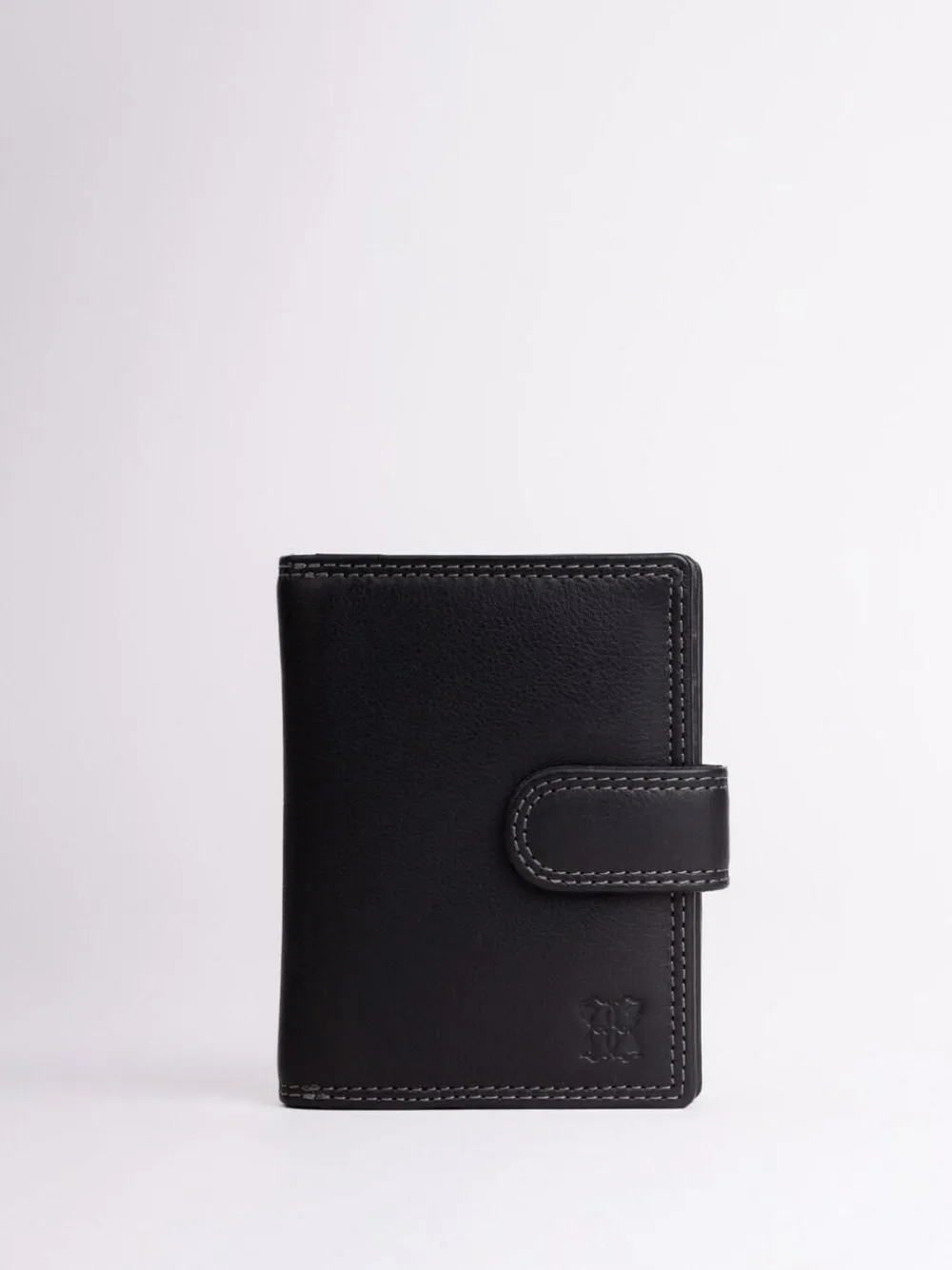 Best Lakeland Leather Black Small Tab Purse