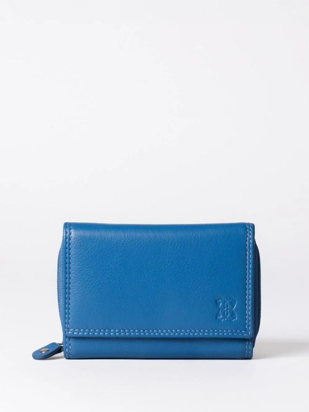 Online Lakeland Leather Blue Small Purse