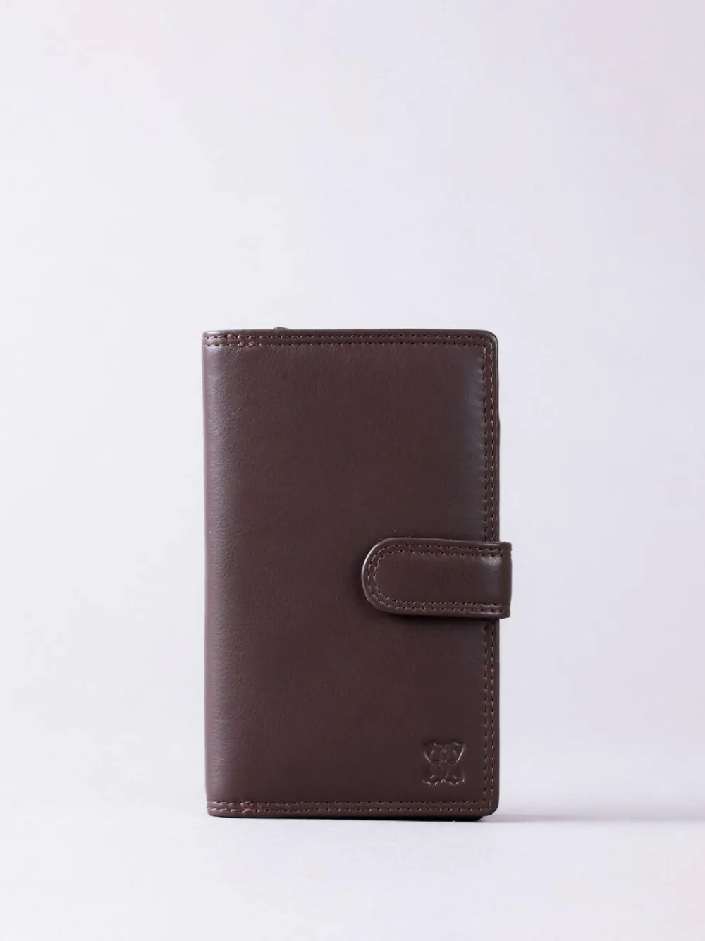 Online Lakeland Leather Brown Medium Tab Purse