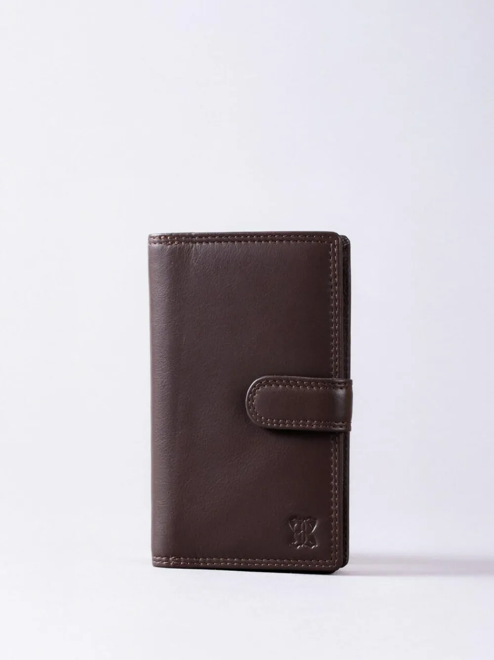 Online Lakeland Leather Brown Medium Tab Purse