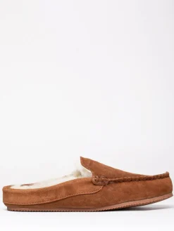 Lakeland Leather Sheepskin Moccasin Slider Slippers^ Slippers|Slippers