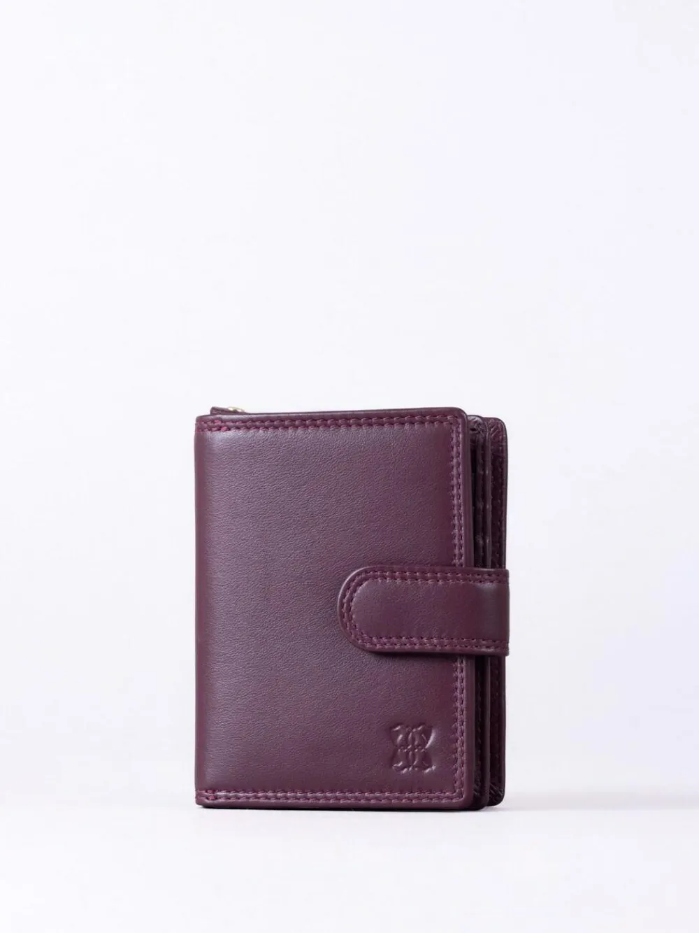 Lakeland Leather Burgundy Red Small Tab Purse^Women Purses