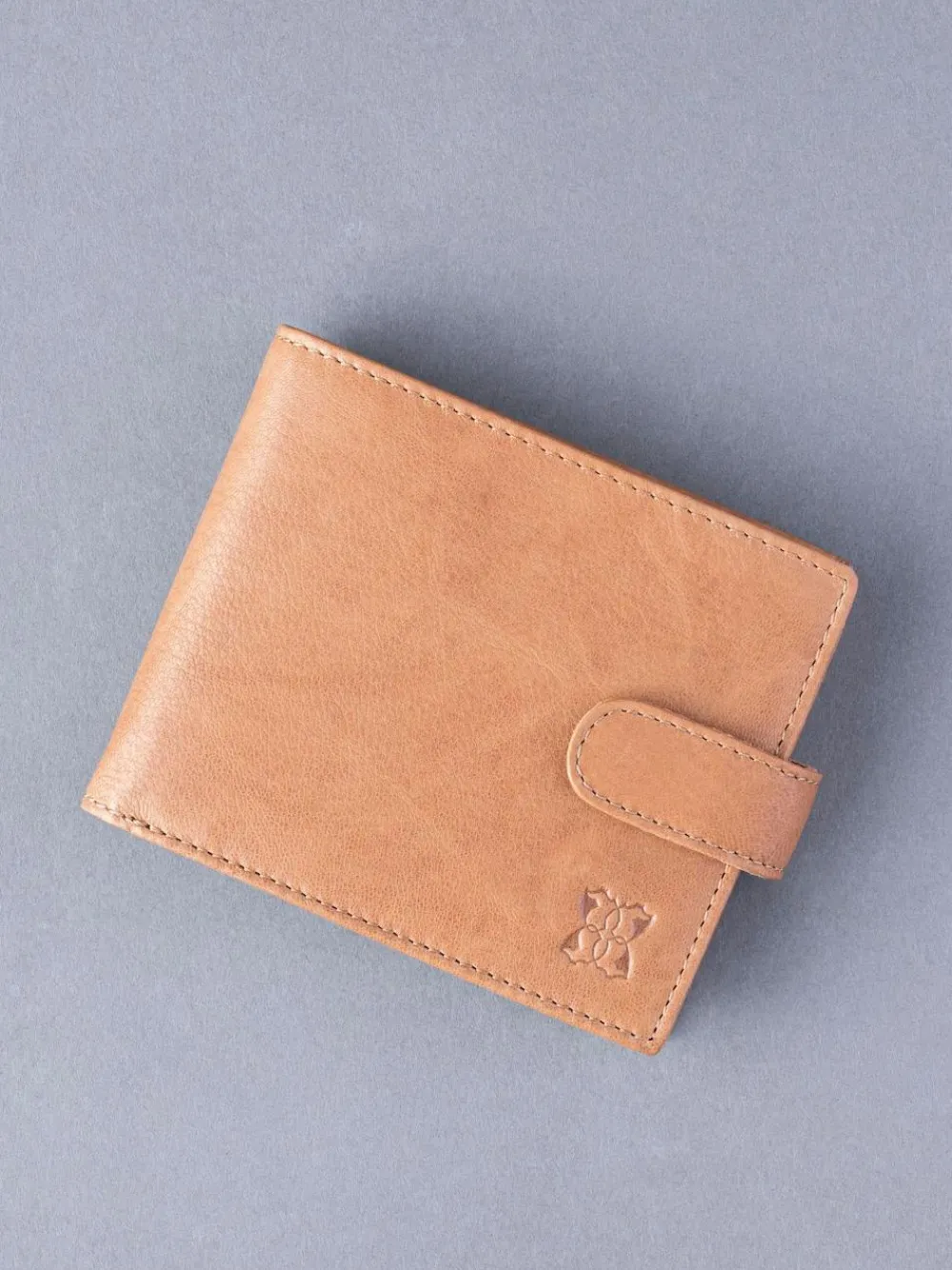 New Lakeland Leather Burneside Wallet Cognac Brown