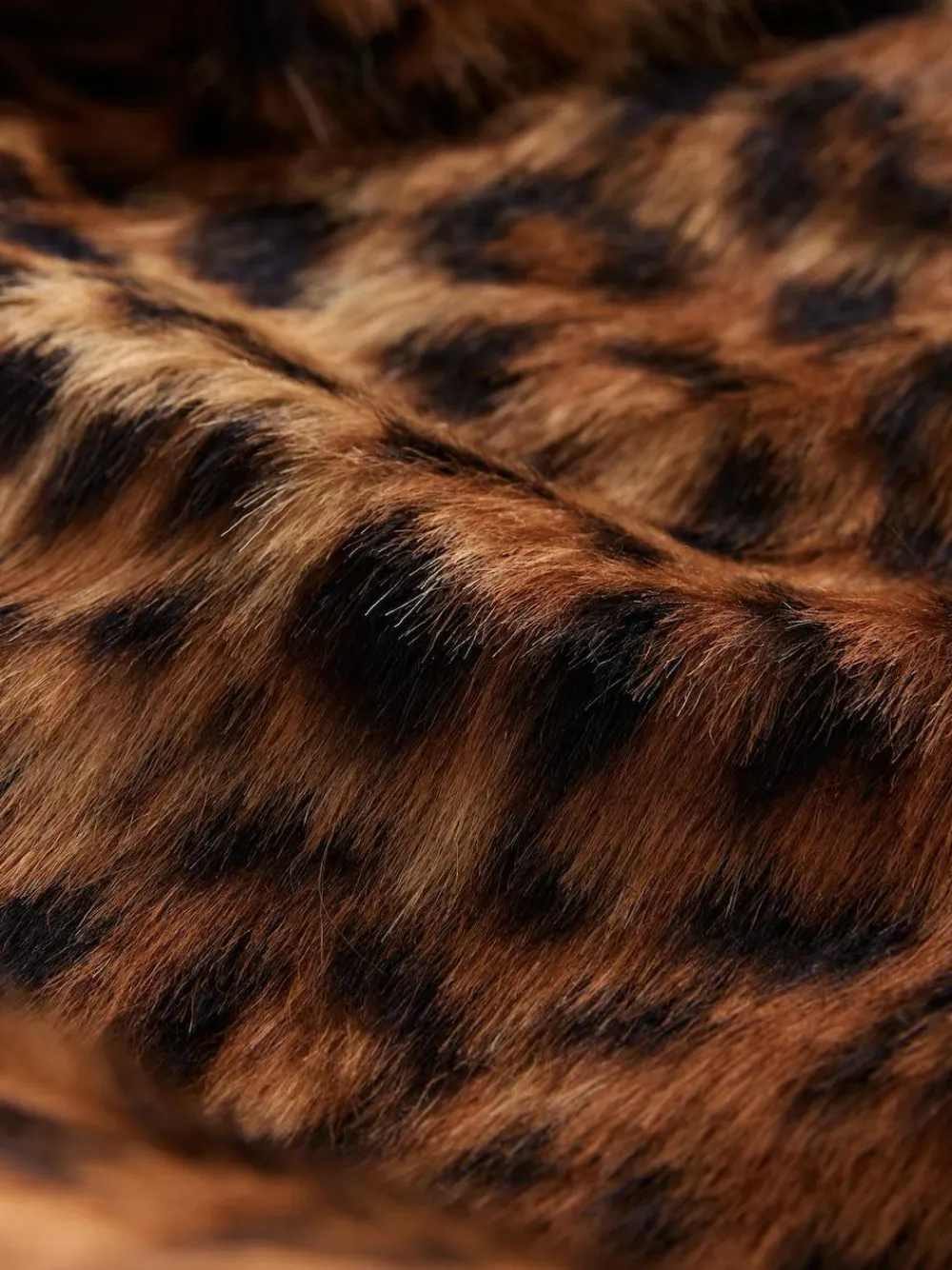 Next Leopard Print Faux Fur Long Coat^Women Coats & Jackets|Coats & Jackets