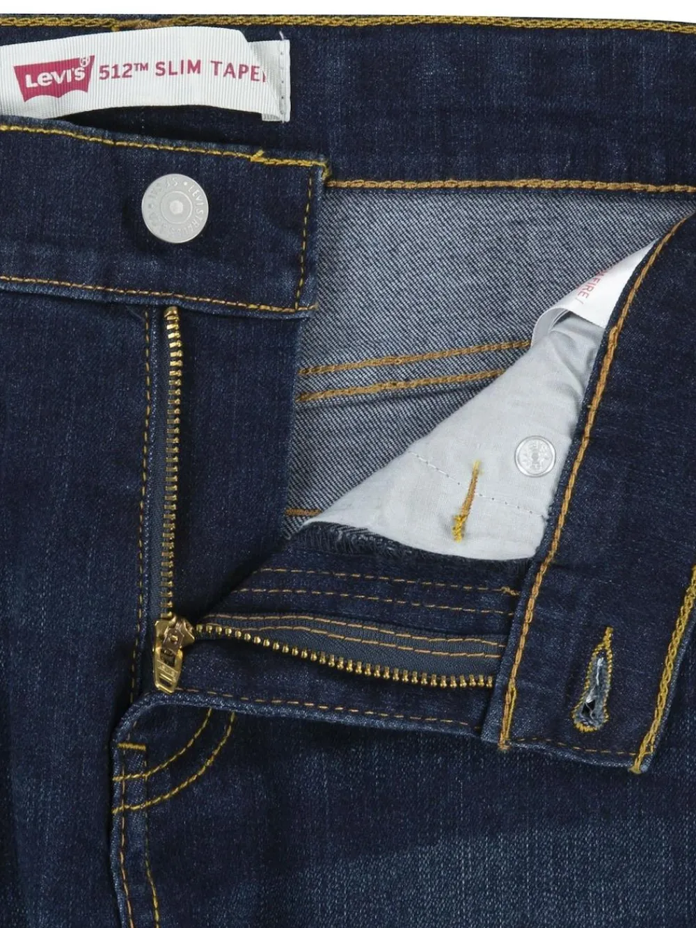 Online Levi's ® Navy 512™ Slim Fit Tapered Jeans