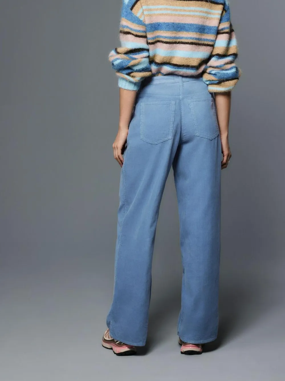 Next Cord Wide Leg Trousers^Women Pants