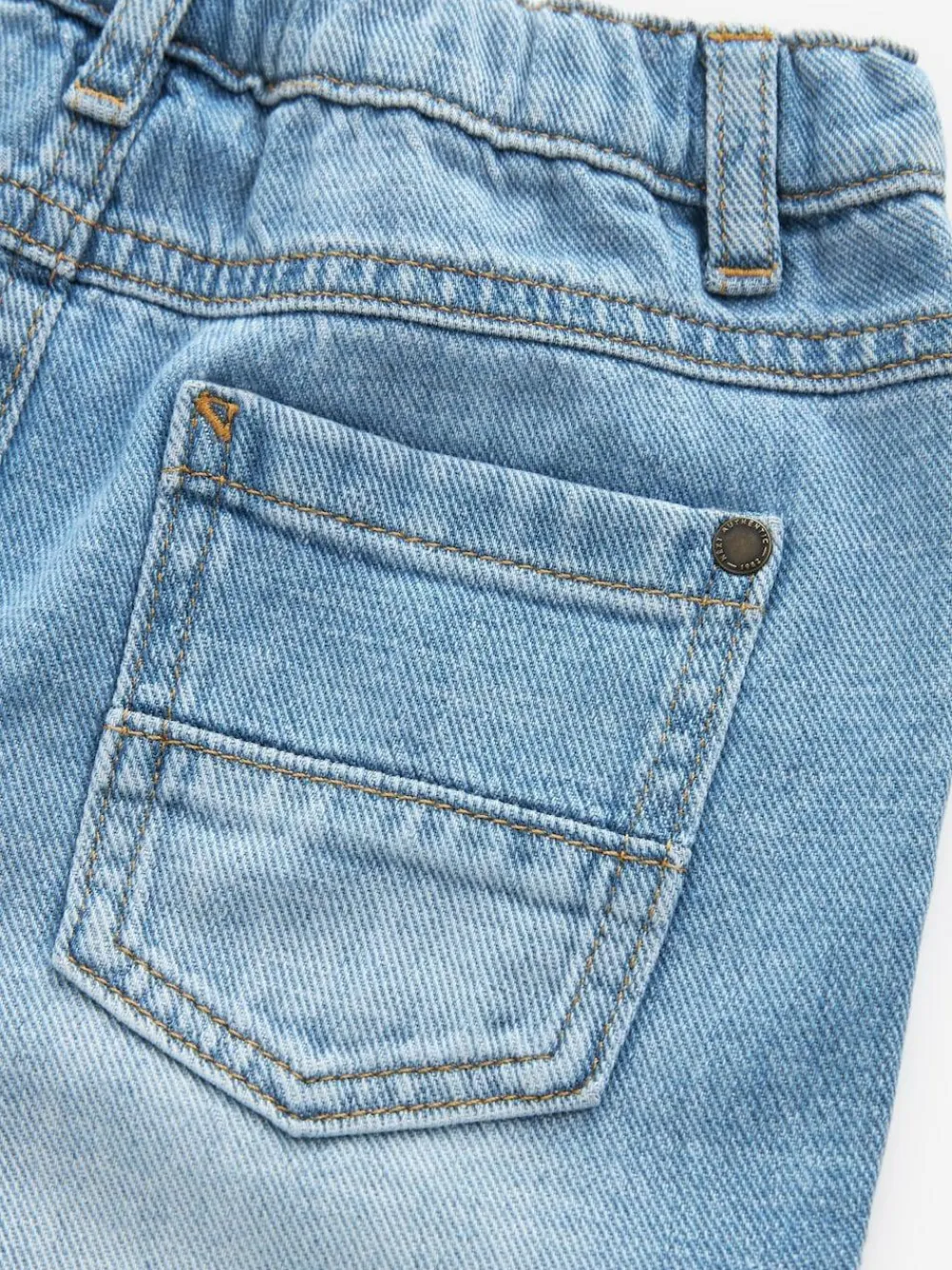 Outlet Next Pleat Front Jeans (3mths-7yrs) Light Blue Denim