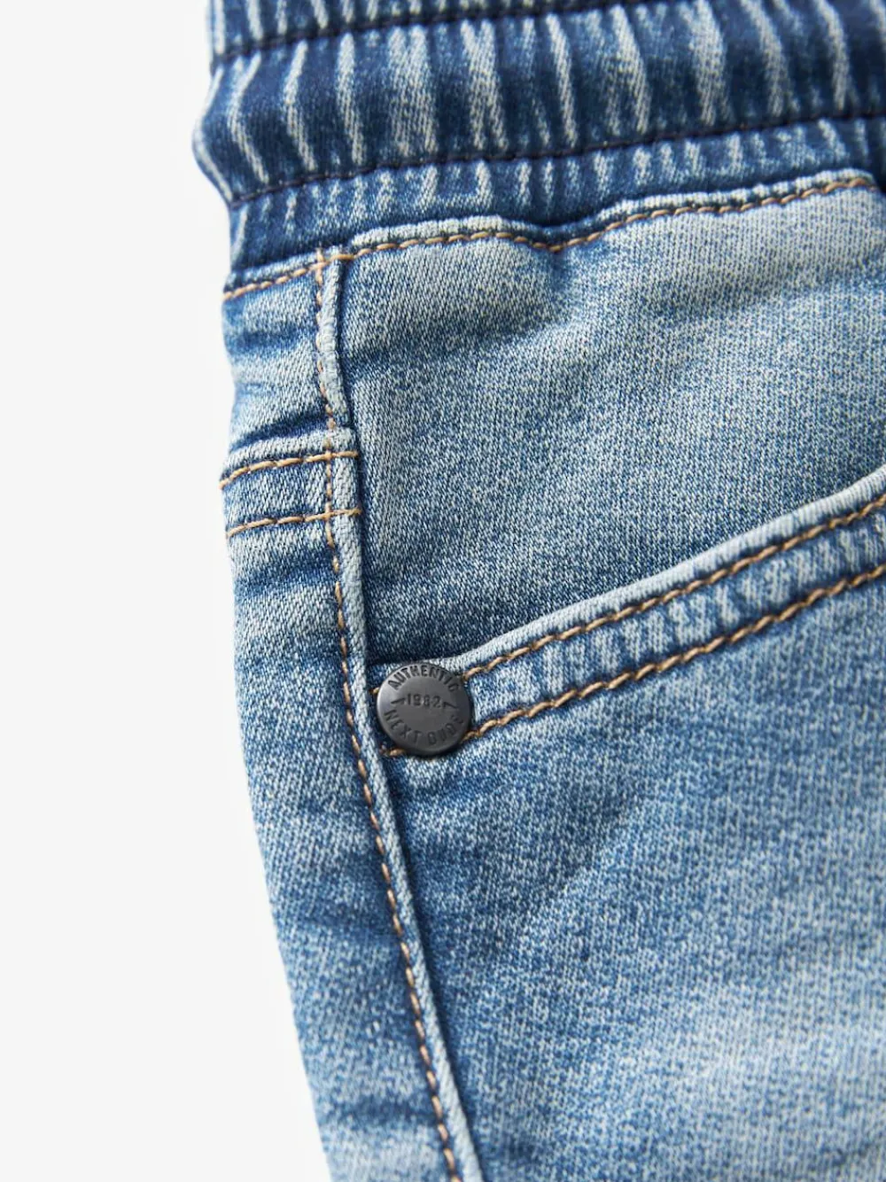 Next Regular Fit Stretch Elasticated Waist Jeans (3-16yrs)^BOY Jeans|Jeans