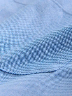 Best Next Light Blue Short Sleeve Oxford Shirt