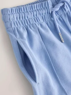Clearance Next Short Sleeve Polo Shirt and Shorts Set (3-16yrs) Light Blue