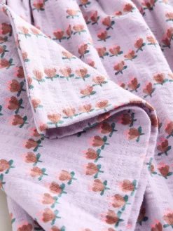 Best Next Lilac Bunny Jersey Dress (3mths-7yrs)