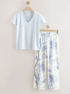 Next Short Sleeve Pyjamas^Women Pyjamas