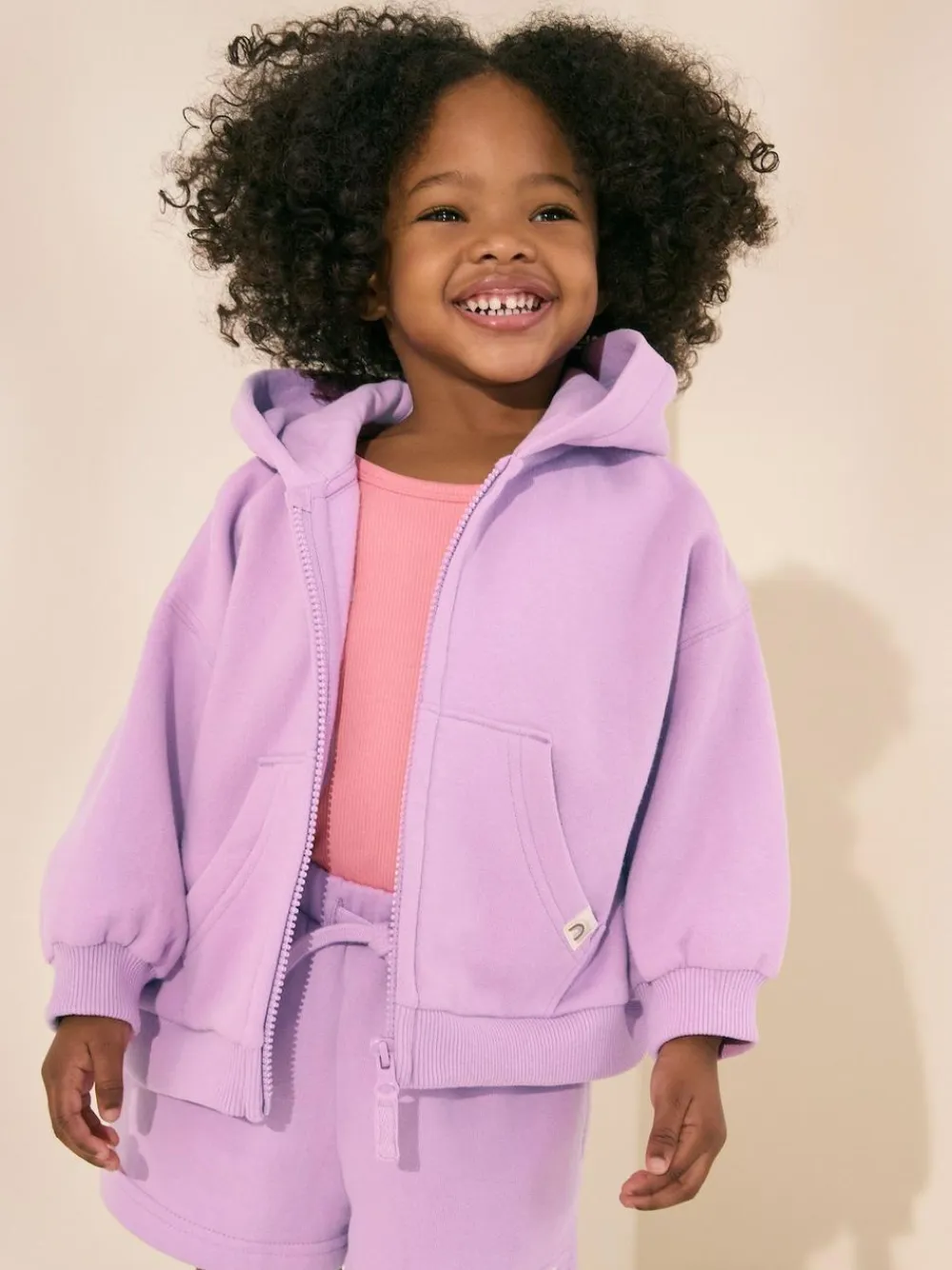 Sale Next Lilac Purple Zip Through Hoodie (3mths-7yrs)