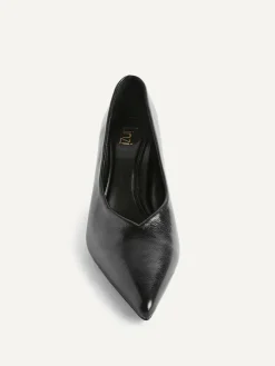 Linzi Bellamy V-Shaped Closed Toe Court Heels^Women Heels