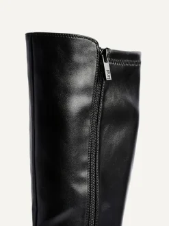 Linzi Revolve Stretch High Leg Boot With Low Block Heel^Women Boots & Wellies|Boots