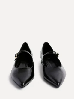 Linzi Seattle Pointed Toe Mary Jane Flats^Women Flats