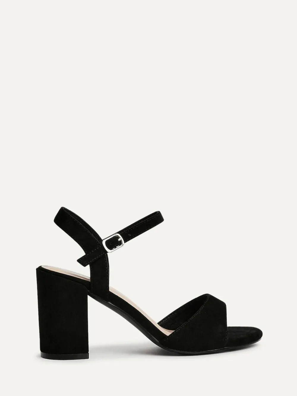 Linzi Soul Open Back Barely There Block Heel Sandals^Women Heels