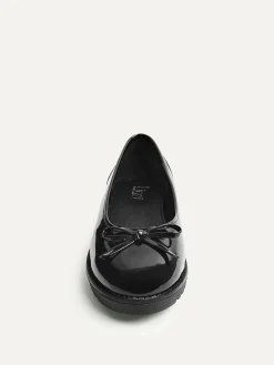 Sale Linzi Black Wide Fit Wendi Pumps With Bow Detail