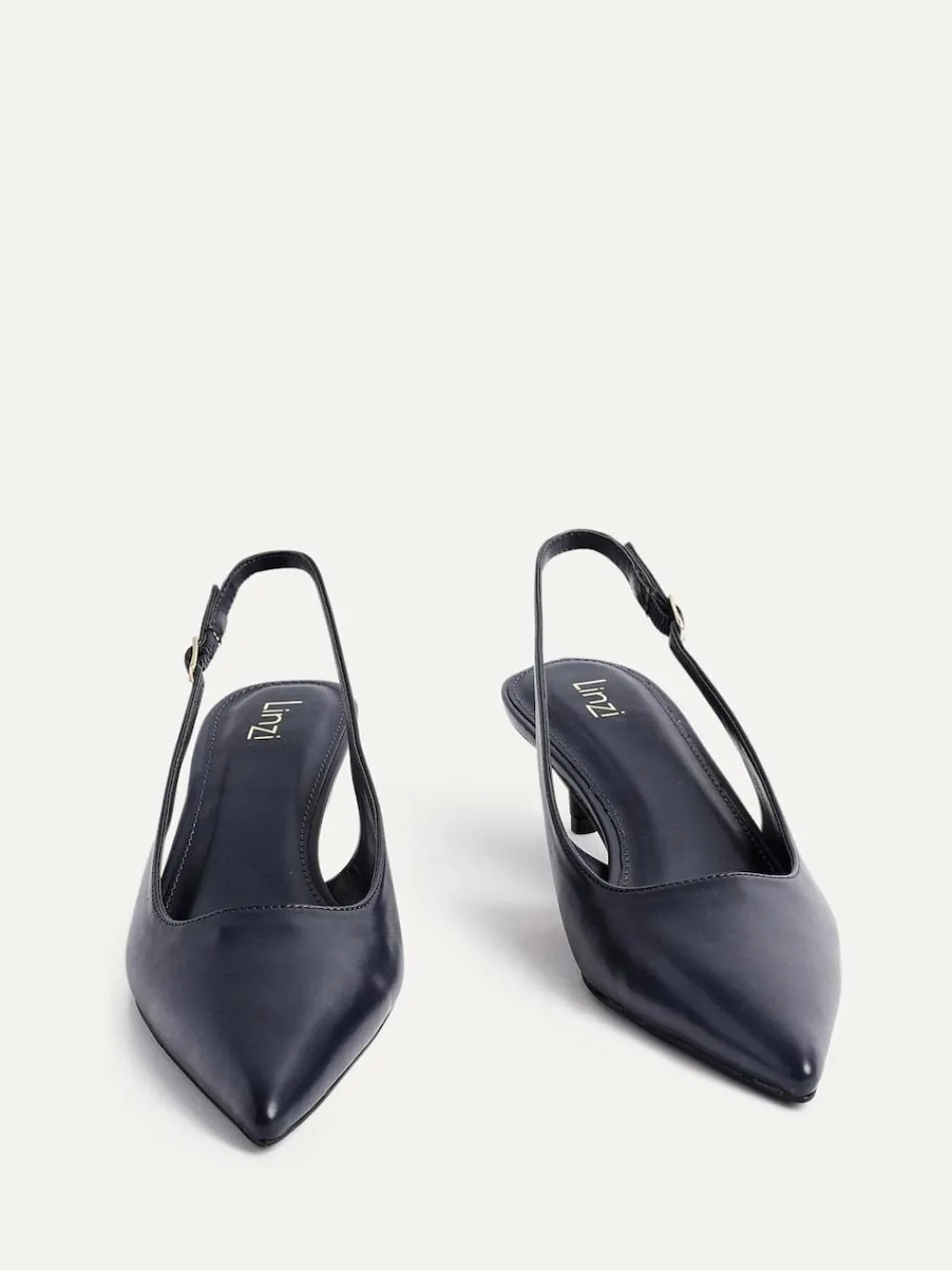 Linzi Elvira Kitten Heel Slingback Courts^Women Heels