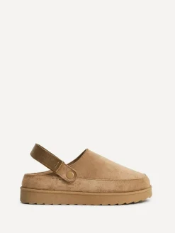 Linzi Teddy Slip-On Slingback Clogs^Women Flats