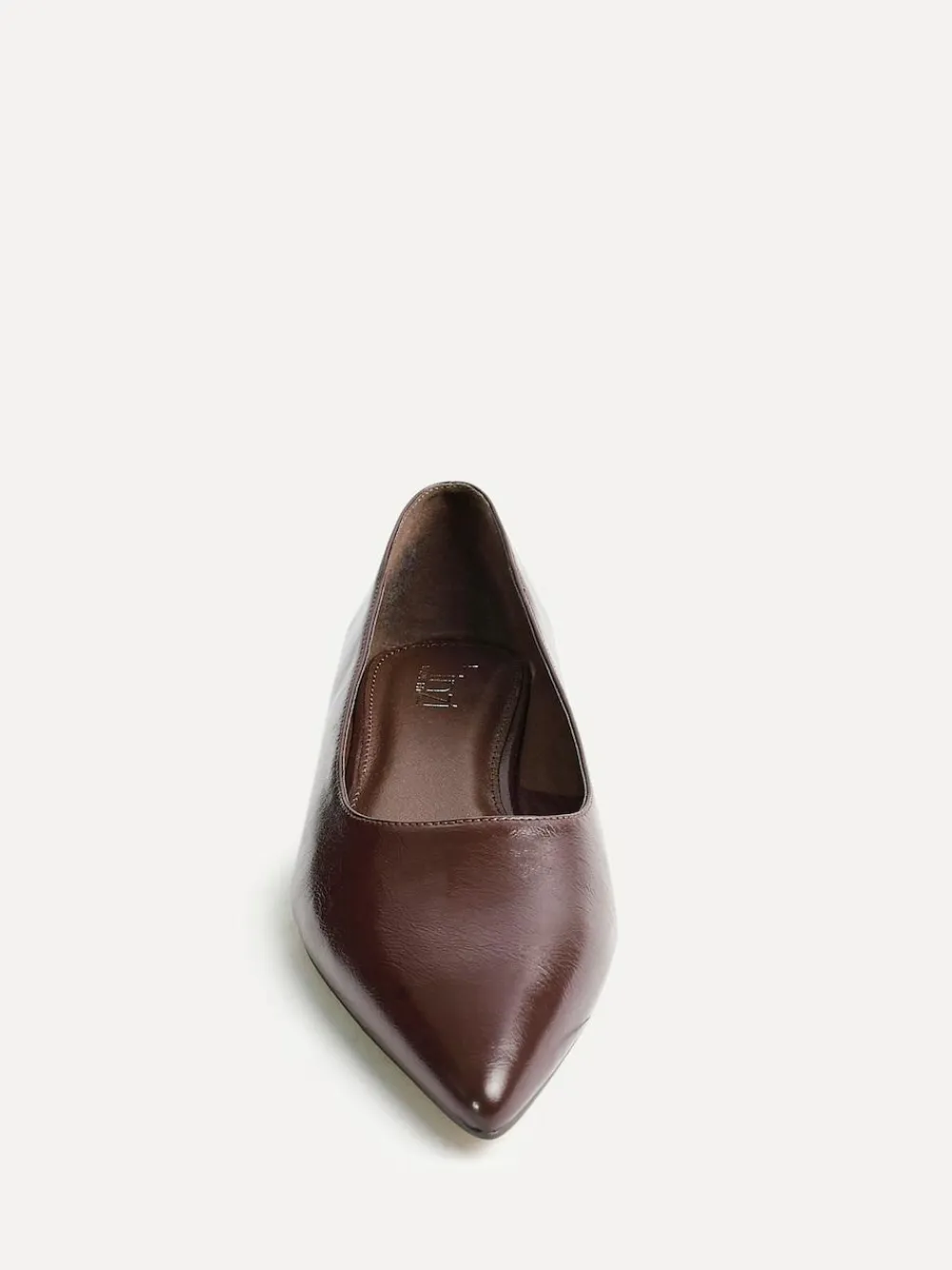 Linzi Wide Fit Compete Pointed Toe Ballet Flat Shoes^Women Wide Fit & Extra Wide Fit|Flats