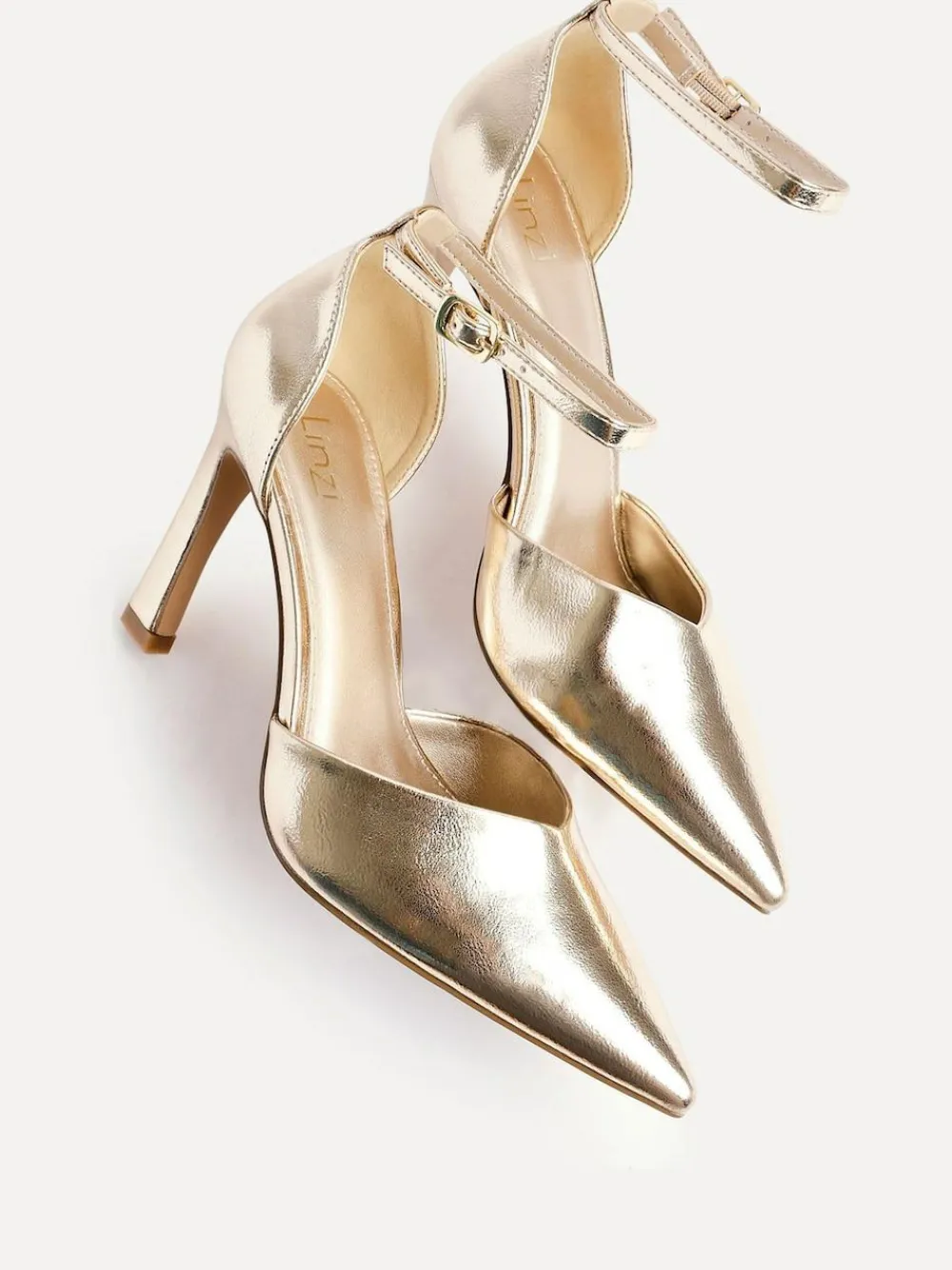Linzi Gold Moira Classic Stiletto Court Heels